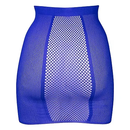 Fustă Le Désir High-Waist Fishnet Albastru S-L