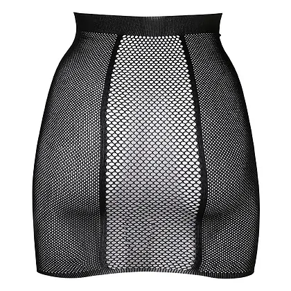 Fusta Le Desir High-Waist Fishnet Negru S-L