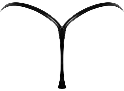 G-String Noir Handmade Tease Negru L-XL