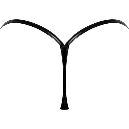 G-String Noir Handmade Tease Negru L-XL