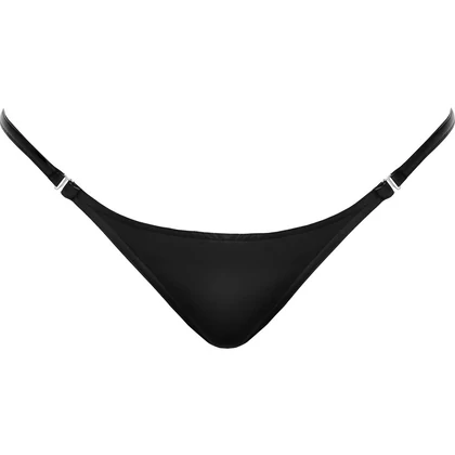 G-String Noir Handmade Tease Negru S-M