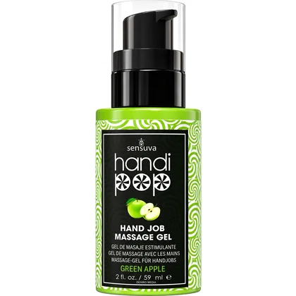Gel Comestibil Masaj Sensuva HandiPop Măr Verde 59ml