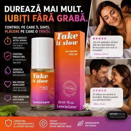 Gel de Întârzierea Ejaculării Take It Slow 30ml