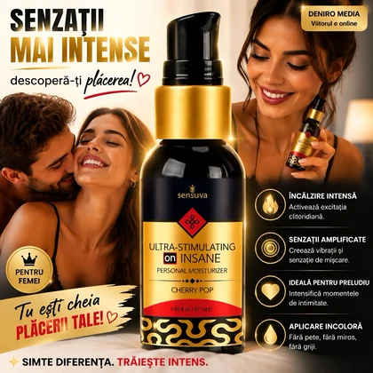 Gel Excitant Pentru Stimulare Clitoridiană Cherry Pop 57 ml