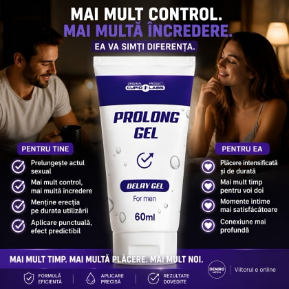 Gel Cupid Labs Prolong pentru Întârzierea Ejaculării 60 ml