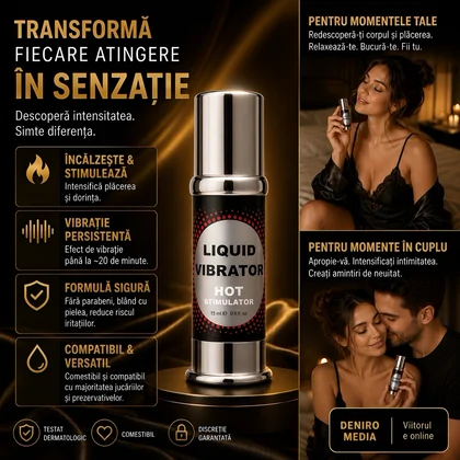 Gel Liquid Vibrator Hot 15ml