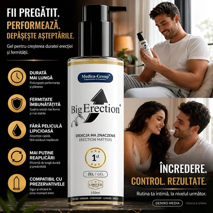Gel Pentru Erecție Și Control Al Ejaculării Medica-Group 150ml