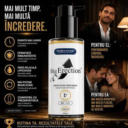 Gel Pentru Erecție Și Control Al Ejaculării Medica-Group 150ml