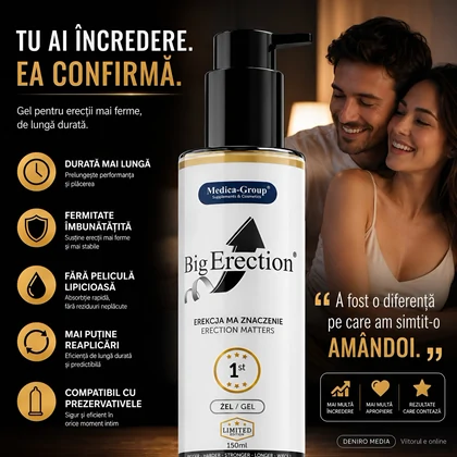 Gel Pentru Erecție Și Control Al Ejaculării Medica-Group 150ml