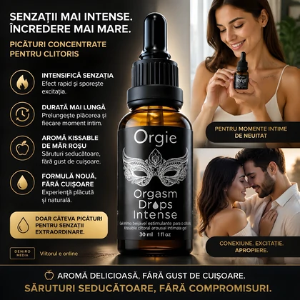 Gel Pentru Stimulare Clitoris Orgasm Drops Intense 30ml