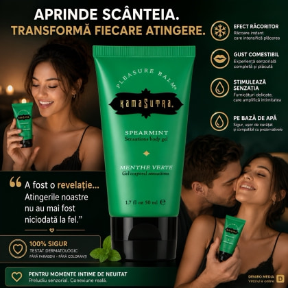Gel Comestibil Kama Sutra Pleasure Balm Spearmint 50ml