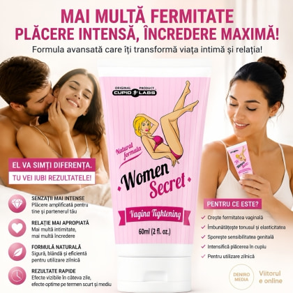 Gel Strâmtare Vaginală Cupid Labs Women Secret 60ml