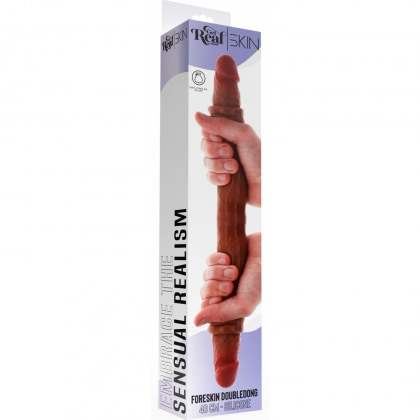 Get Real – Dublu Dong 40 cm, Silicon Realist