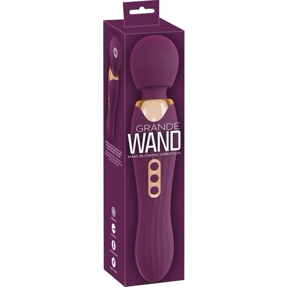 Grande Wand Purple — Masaj Puternic 5 Moduri, USB Mov