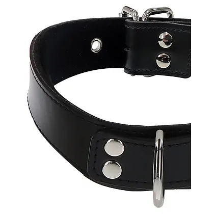 Guler Elegant Cu Inel În D Negru