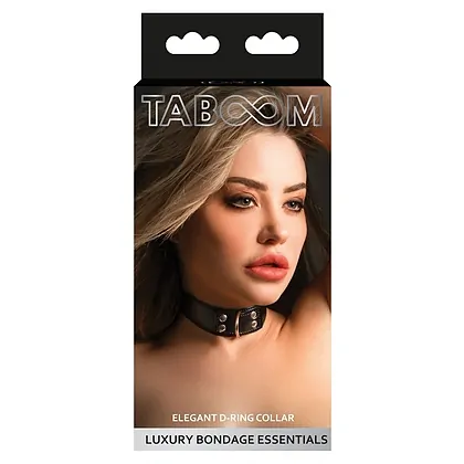 Guler Elegant Cu Inel În D Negru