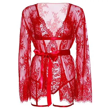 Halat Cu Body Leg Avenue Georgia Roșu S