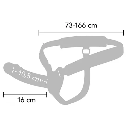 Ham Tubular 16 cm Discret și Reglabil Hidden Desire