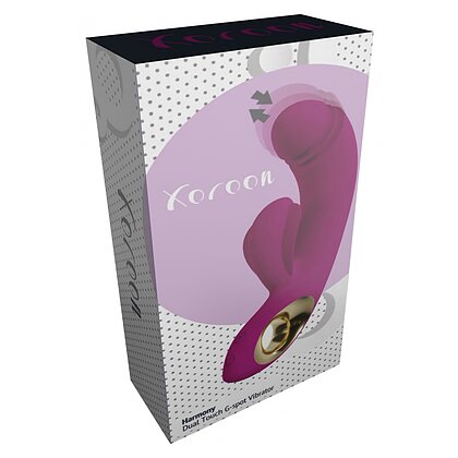 Harmony DualTouch – Vibrator punct G Dual, 9 Moduri, 60min Mov