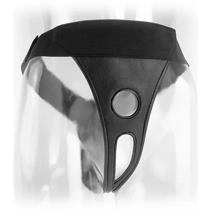 Harness Decupat Pentru Strap-On Negru