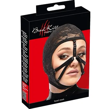 Head Mask Bad Kitty Unisize Negru