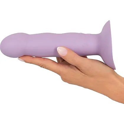 Heart Guy Purple: Vibrator 10 Moduri, Ventuză Inimă Mov