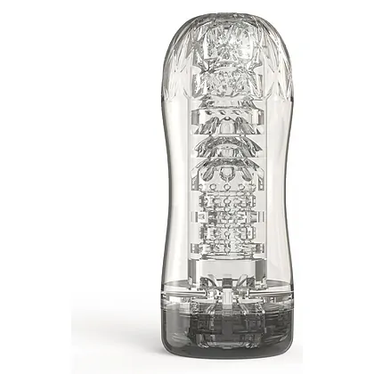 Hero Clear Blast – Stroker cu Vid, Transparent, 18 cm