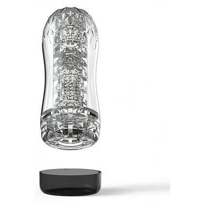 Hero Clear Blast – Stroker cu Vid, Transparent, 18 cm