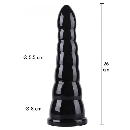 Hidden Desire Anal Cone XL 26 cm Negru – Plug XXL