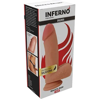 Hidden Desire Dildo Realist 18 cm Silicon Lichid