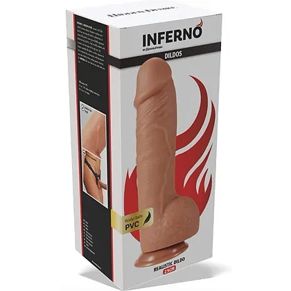 Hidden Desire Dildo Realist Din PVC 25 cm, Ergonomic