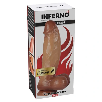 Hidden Desire - Dildo Realist Din silicon 22 cm, Discret