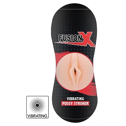 Hidden Desire Fusion Masturbator Compact cu Vibrator