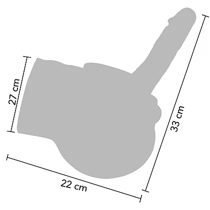 Hidden Desire Ride My Hard, Masturbator discret 4,5 kg