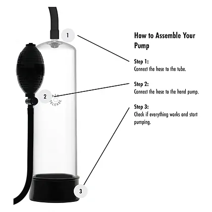 Hidden Desire Rising Star — Pompă Manuală Discretă 18 cm