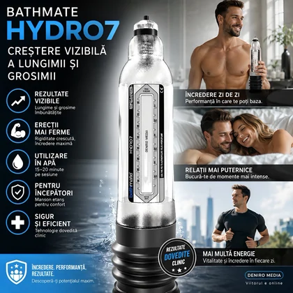 Hidropompă Bathmate Hydro 7 Transparent