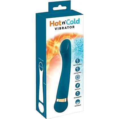Hot N Cold Vibrator 7 Moduri și Încălzire Turcoaz