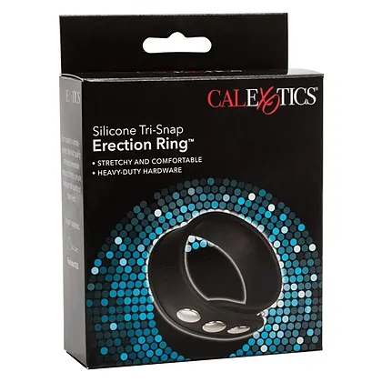 Inel Ajustabil Pentru Erecție Din Silicon Negru