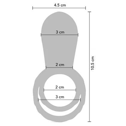 Inel Couples Vibrator Verde
