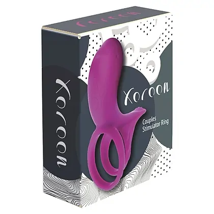 Inel Dublă Stimulare Couples Stimulator Ring Fuchsia