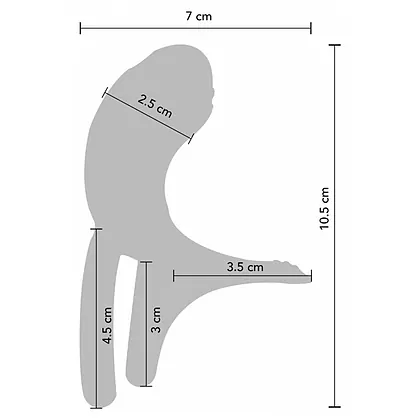 Inel Dublă Stimulare Couples Stimulator Ring Fuchsia
