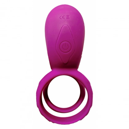 Inel Dublă Stimulare Couples Stimulator Ring Fuchsia
