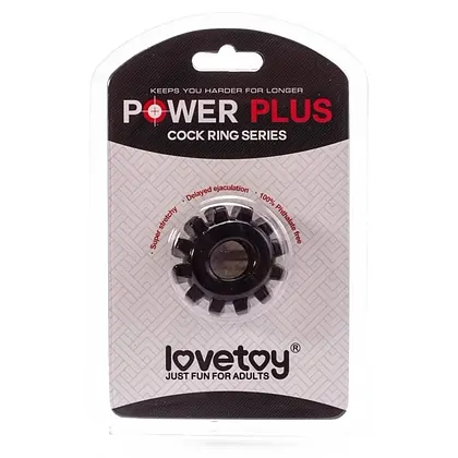 Inel Erecție Power Plus 2 Negru
