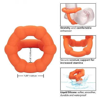 Inel Penis Alpha All Star Portocaliu