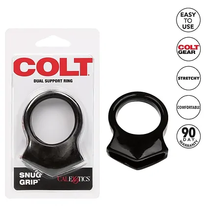Inel Penis COLȚ Snug Grip Negru