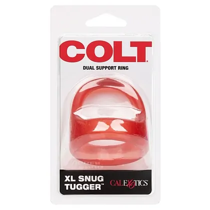 Inel Penis COLT XL Snug Tugger Rosu
