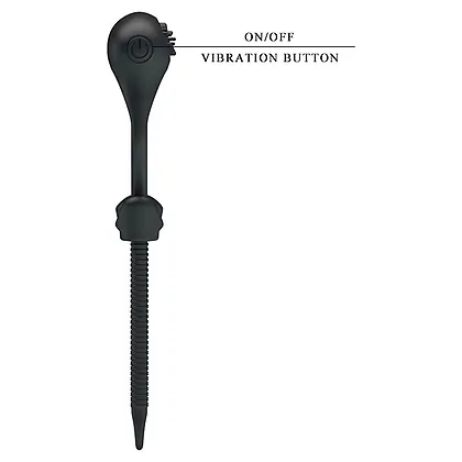 Inel Penis Cu Vibrații Pretty Love Curtis Negru