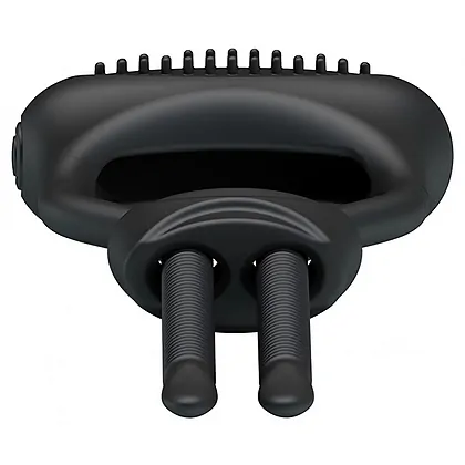 Inel Penis Cu Vibrații Pretty Love Curtis Negru