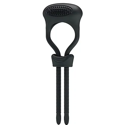 Inel Penis Cu Vibrații Pretty Love Curtis Negru