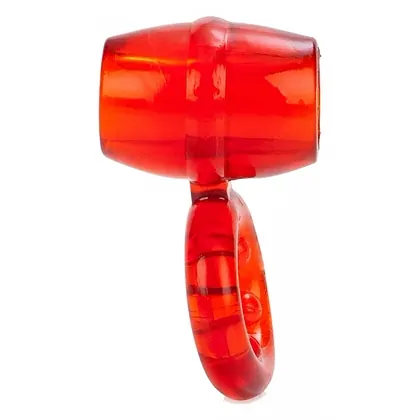 Inel Penis Dual Support Magnum Roșu